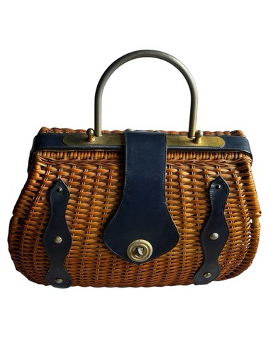 Borsetta vintage cestino