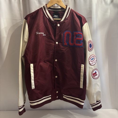 Giacca bomber zara marrone - giacca,