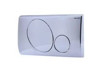 Placca comando cromata - di,