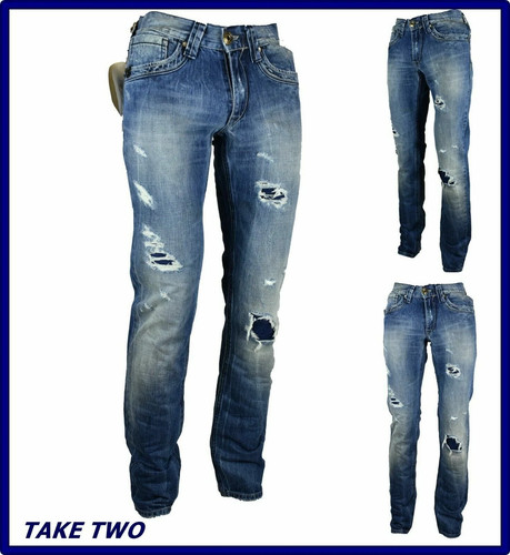 Jeans strappati uomo taglia - strappati,