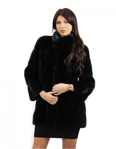 Pelliccia black visone