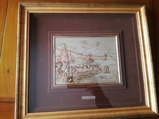 Quadro su Foglia D'argento con