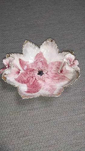 Piatto vintage capodimonte - piatto,