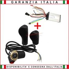 Kit Centralina + Acceleratore per Monopattino Elettrico 48V 1600W Brushless