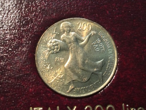 Moneta italia repubblica 200 - moneta,