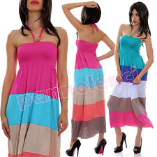 Abito lungo vestito donna