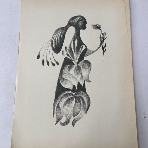 Stampa figura femminile
