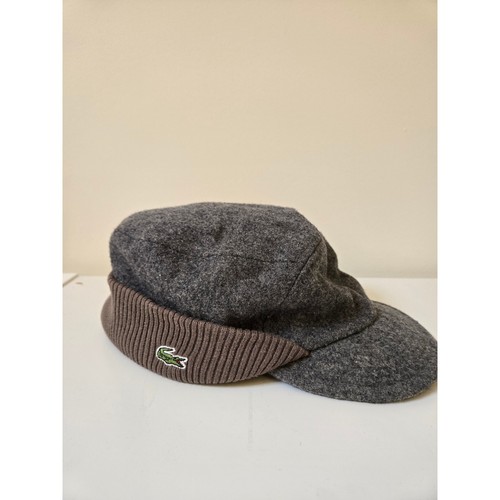 Lacoste wool blend ear flap - wool,