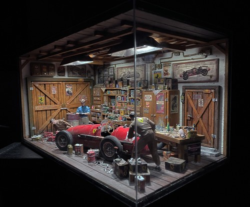 Diorama formula 1 - diorama,