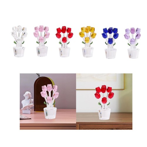 Figurina rose vetro mini - figurina, di