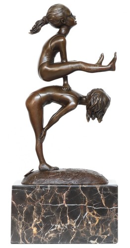 Scultura figliolanza bronzo - scultura,