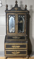 Antico Trumeau Cassettone In