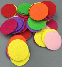 100PCS Colori Misti Feltro