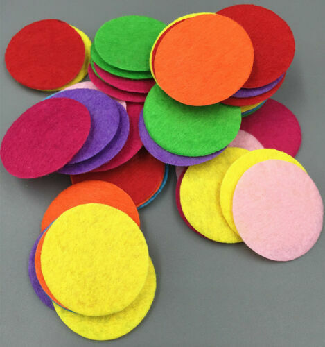 100pcs colori misti feltro - 100pcs,
