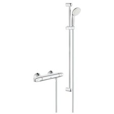 GROHE THM Miscelatore Doccia Grohtherm 1000 Con Set Doccia 900 Mm Cromo 34256004
