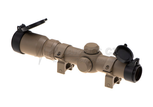 Softair 4x24 tactical scope - 1-4x24,