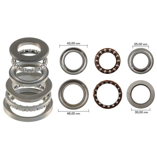 Kit cuscinetti sterzo ralle - sterzo,