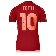Maglia da calcio AS Roma 1998-99 autografata da Francesco Totti