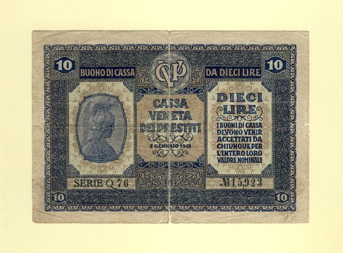 Italia dieci lire cassa - italia,