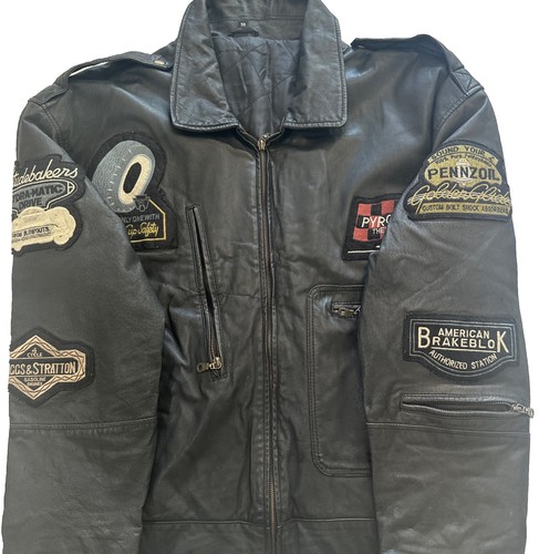 Giacca uomo vintage pelle