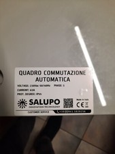 QUADRO DI COMMUTAZIONE AUTOMATICA 10KW 230V 63A RETE/IMPIANTO FOTOVOLTAICO ISOLA