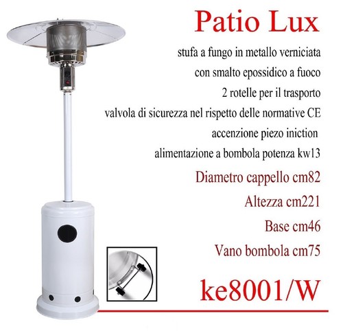 Grill ke8001 stufa - ke, a