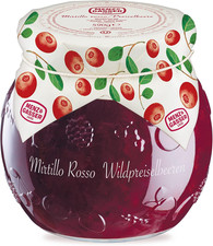 , Confettura Extra Di Mirtilli Rossi Edel Plus, Ideale Come Colazione O Spuntino