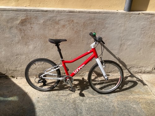 Bici woom rossa 7 speed - bici, rossa,