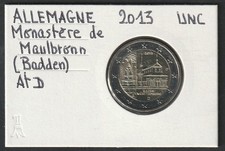 2 Euro ALLEMAGNE 2013 At D -