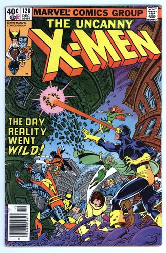 Uncanny men 128 - x-men, vg/fn