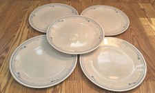 Set Of 5 Vintage Corelle Vitrelle Country Violets 10.25” Dinner Plates VGC 