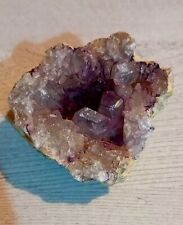 Minerali  SEMI-GEODE di AMETISTA BLU/VIOLA Grezza