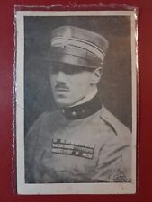 PAOLO GRAZIANI MILITARE NEL 1926 CON DEDICA FIRMATA PAOLA BIANCOLI BOLOGNA 