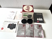 Leica documenti e scatola per