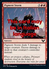 MTG 4x PIGMENT STORM EXC - TEMPESTA DI PIGMENTI - STX - MAGIC