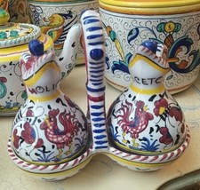 Set Olio Aceto Ceramica Deruta