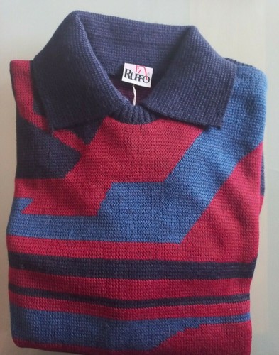 Pullover uomo con colletto