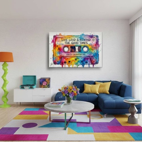 Quadro vintage anni - vintage,
