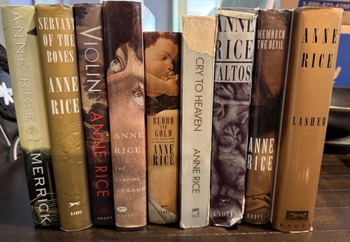Anne rice book first edition - anne, 9