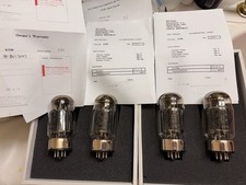 KR AUDIO KR-KT88MP Coppia di tubi per aspirazione (NOS) due pezzi