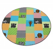 Tappeto per bambini rotondo