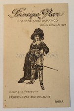 PRINCIPE NERO SAPONE - Profumeria Matrigardi Roma, Cartoncino Pubblicitario