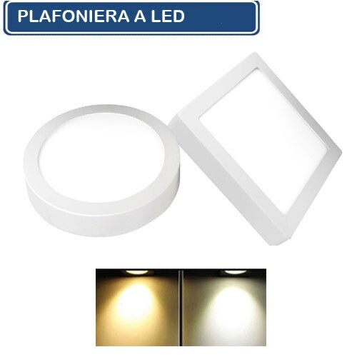 Plafoniera led faretto faro - led,