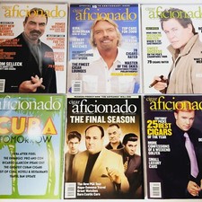 Cigar Aficionado Magazine Lot