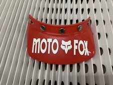 Frontino Fox per casco vintage motocross