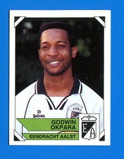 FOOTBALL 95 BELGIO Panini - Figurina-Sticker n. 12 - GODWIN OKPARA -E. AALST-New