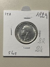 ITALIA REPUBBLICA 5 LIRE 1929