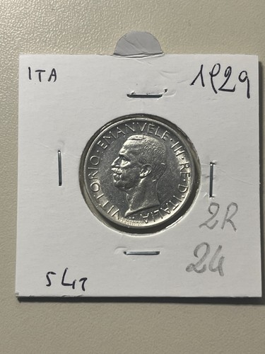 Italia repubblica lire - italia, 1929