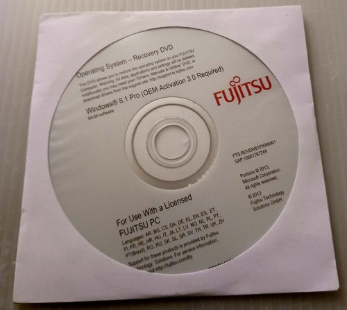 Fujitsu windows pro - windows, 8.1