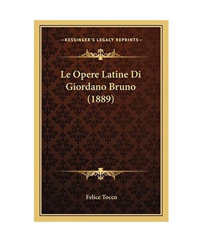 Opere latine giordano - le,